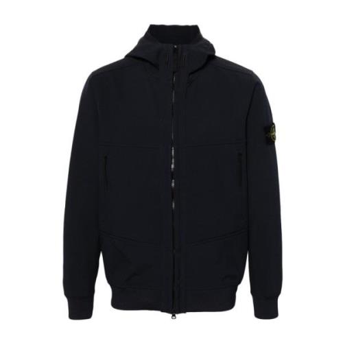 Blauwe Jassen voor Mannen Stone Island , Blue , Heren