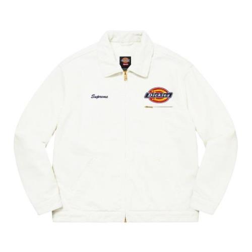 Beperkte oplage Corduroy werkjas wit Supreme , White , Heren