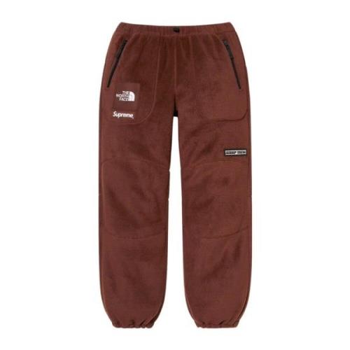 Beperkte oplage Fleece Pant Bruin Supreme , Brown , Heren