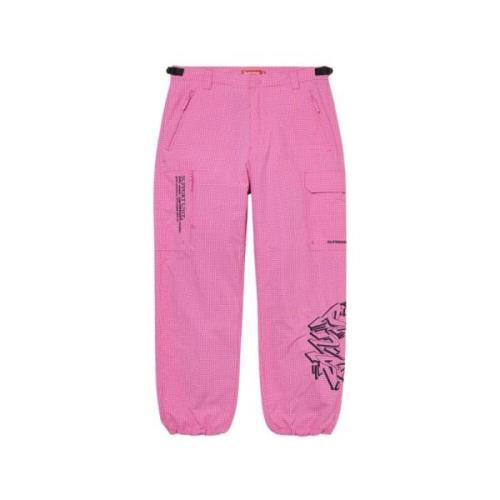 Waterbestendige Nylon Ripstop Roze Broek Supreme , Pink , Heren