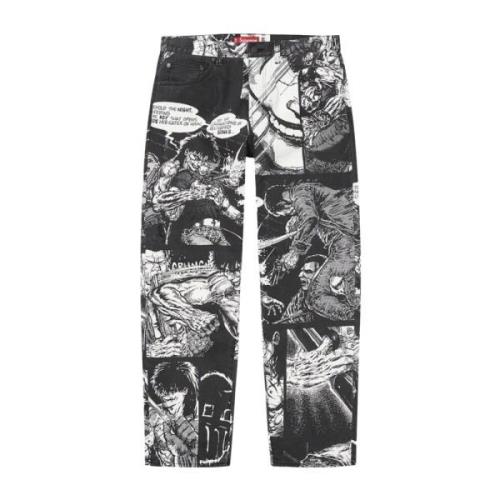 Limited Edition The Crow Regular Jean Supreme , Multicolor , Heren