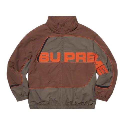 Beperkte Oplage Bruine Track Jacket Supreme , Brown , Heren