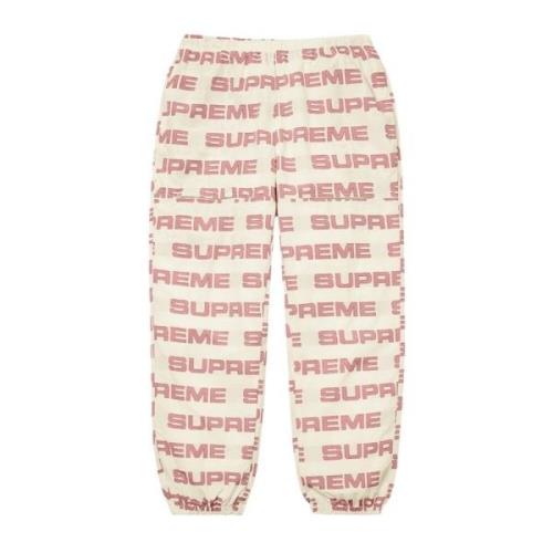 Ripstop Track Pant Natuurlijk Waterafstotend Supreme , Beige , Heren