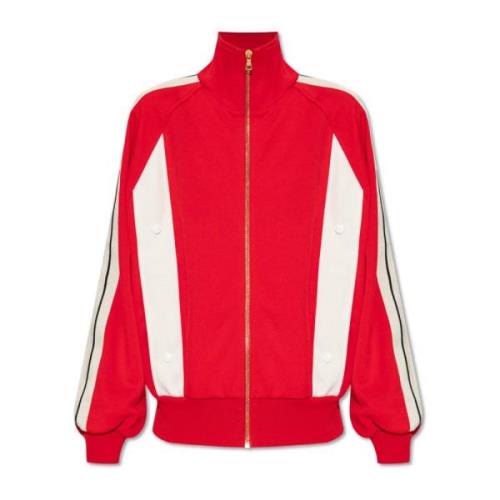 Sweatshirt met opstaande kraag Palm Angels , Red , Dames