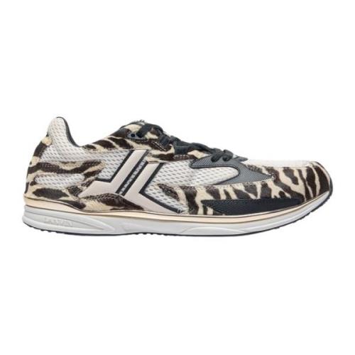 Zebra Ponyhair Meteor Sneakers Lanvin , Multicolor , Heren