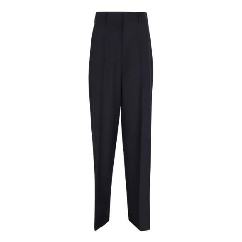 Op maat gemaakte wollen broek Valentino Garavani , Blue , Dames