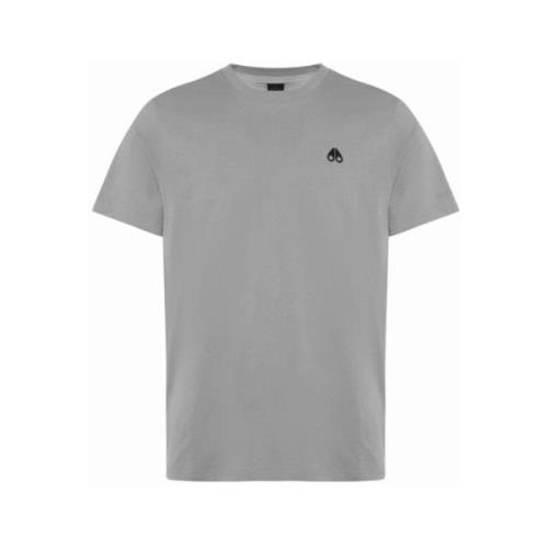 Satellite Tee Dusk Moose Knuckles , Gray , Heren