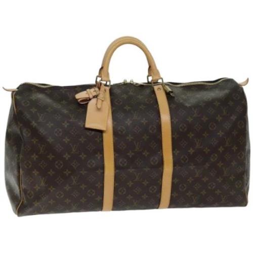 Pre-owned Canvas louis-vuitton-bags Louis Vuitton Vintage , Brown , Da...