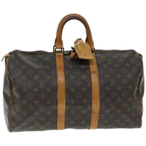 Pre-owned Canvas louis-vuitton-bags Louis Vuitton Vintage , Brown , Da...