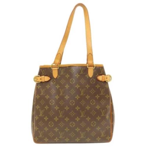 Pre-owned Canvas totes Louis Vuitton Vintage , Brown , Dames