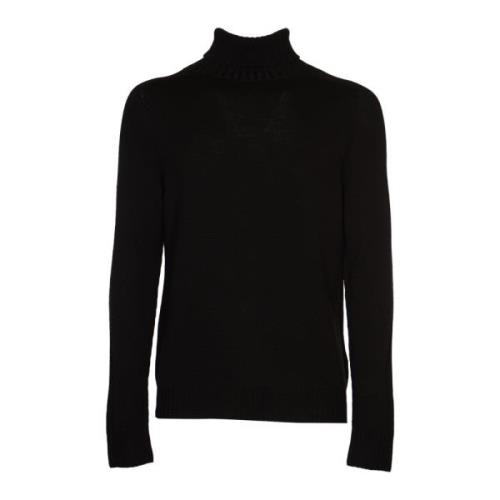 Zwarte Dolcevita Sweaters Dondup , Black , Heren