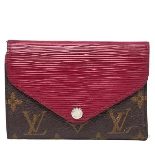 Pre-owned Leather wallets Louis Vuitton Vintage , Brown , Dames