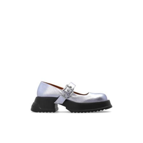 Mary Jane Schoenen Marni , Purple , Dames