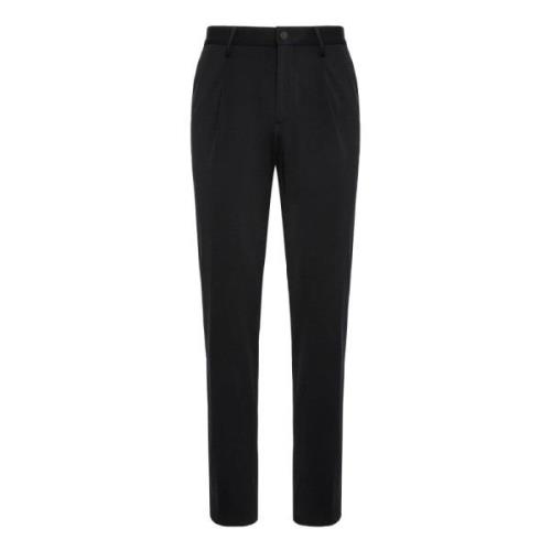 B Tech B-Tech Stretch Nylon Broek Boggi Milano , Black , Heren