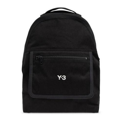 Rugzak met bedrukt logo Y-3 , Black , Unisex