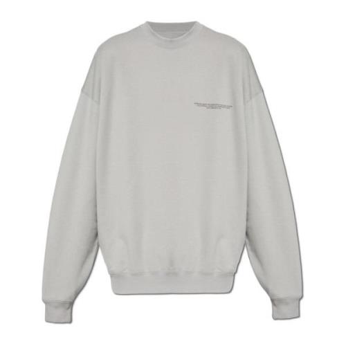 Sweatshirt met bedrukt logo Y-3 , Gray , Unisex