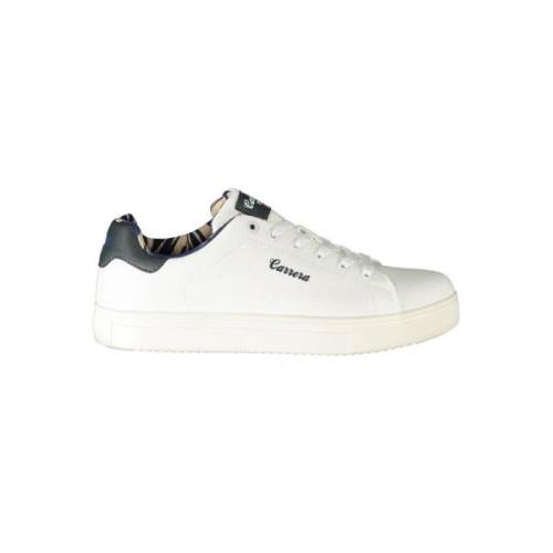 Sportieve witte polyester sneakers Carrera , White , Heren