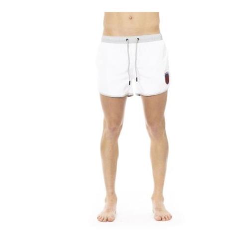 Heren Zwemkleding Collectie Lente/Zomer Bikkembergs , White , Heren