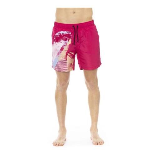 Heren Zwemkleding Collectie Lente/Zomer Bikkembergs , Pink , Heren