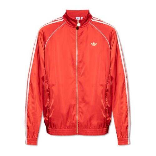 Zip-Up Hoodie Adidas Originals , Red , Heren