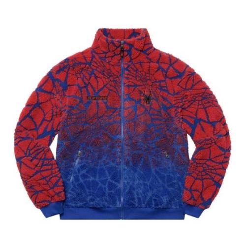 Beperkte Editie Spyder Web Fleece Jas Supreme , Multicolor , Heren