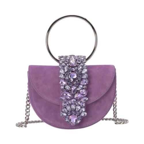 Maan Flap Clutch Tas Alma EN Pena , Purple , Dames