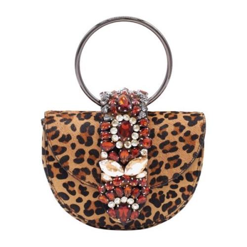 Maan Clutch Tas Alma EN Pena , Brown , Dames