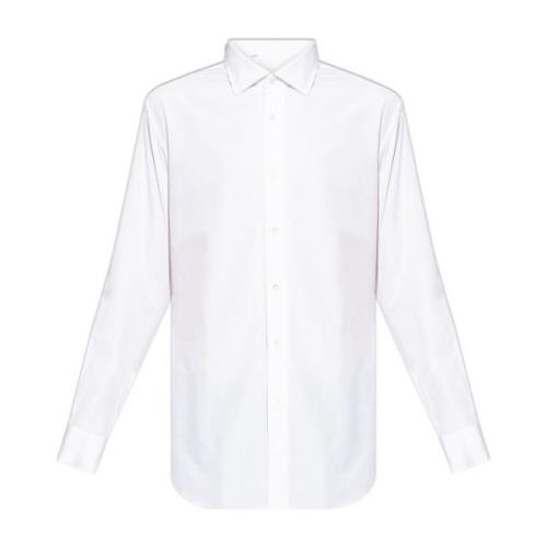 Klassiek Overhemd Brioni , White , Heren