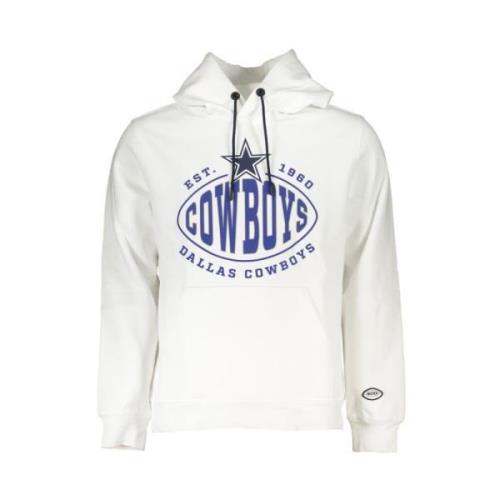 Wit sweatshirt met capuchon voor mannen Hugo Boss , White , Heren