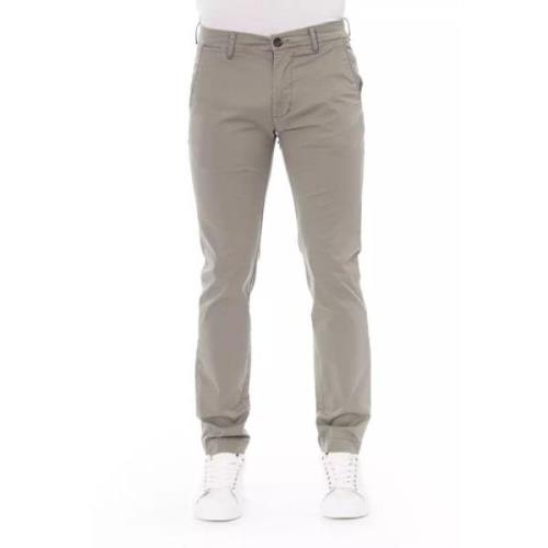 Elegante Beige Chino Broek Baldinini , Beige , Heren