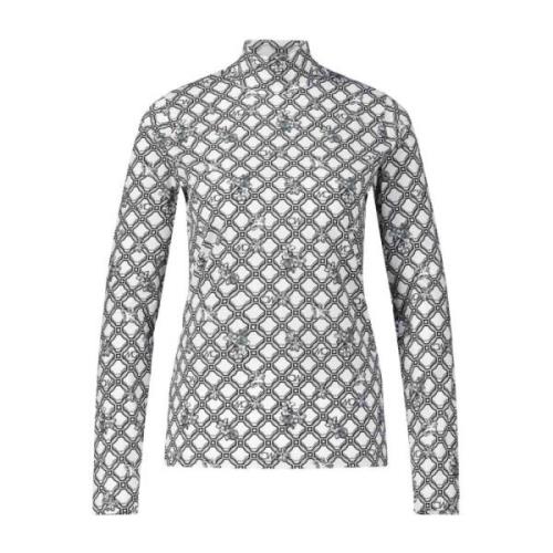 Sportief Shirt met Patroon Marc Cain , Multicolor , Dames