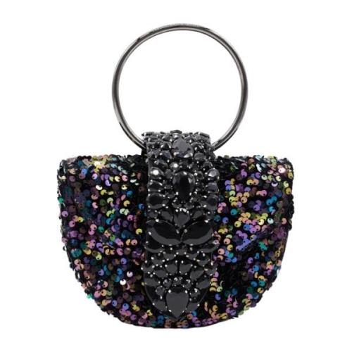 Maan Clutch Tas Alma EN Pena , Black , Dames