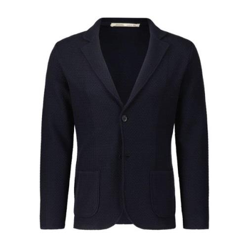 Sakko-Stijl Cardigan Maurizio Baldassari , Blue , Heren