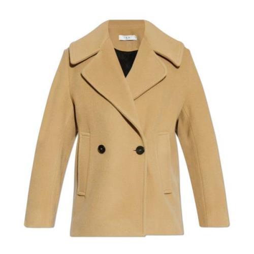 Korte jas Helia IRO , Beige , Dames