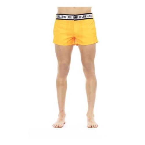 Heren Strandkleding Zwemkleding Collectie Bikkembergs , Orange , Heren