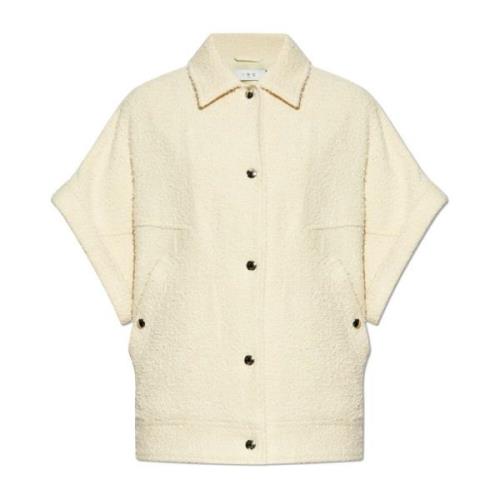 Tweed shirt Neline IRO , Beige , Dames