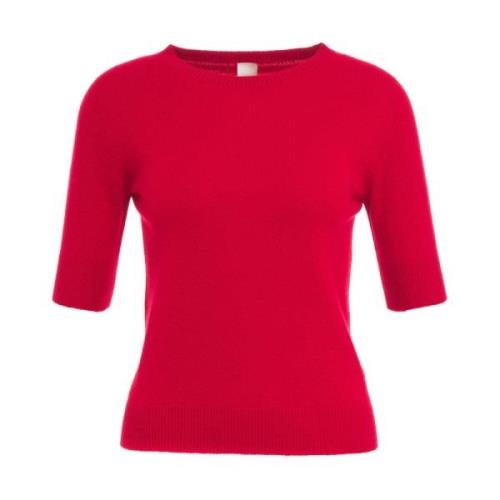 Rode Gebreide Trui Aw24 MVM , Red , Dames