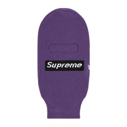 Limited Edition Box Logo Balaclava Donker Paars Supreme , Purple , Uni...