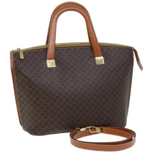 Pre-owned Leather celine-bags Celine Vintage , Brown , Dames