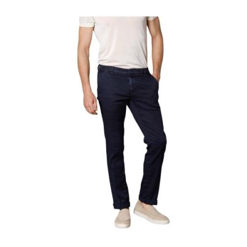 Heren New York Chino Broeken Mason's , Blue , Heren