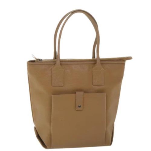 Pre-owned Leather totes Bottega Veneta Vintage , Brown , Dames