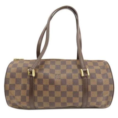 Pre-owned Canvas louis-vuitton-bags Louis Vuitton Vintage , Brown , Da...