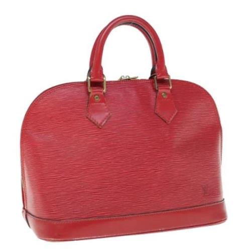 Pre-owned Leather louis-vuitton-bags Louis Vuitton Vintage , Red , Dam...