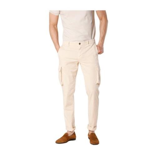 Stad Cargo Broek Regular Fit Mason's , Beige , Heren