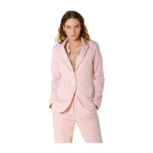 Helena Damesblazer in Jersey Mason's , Pink , Dames