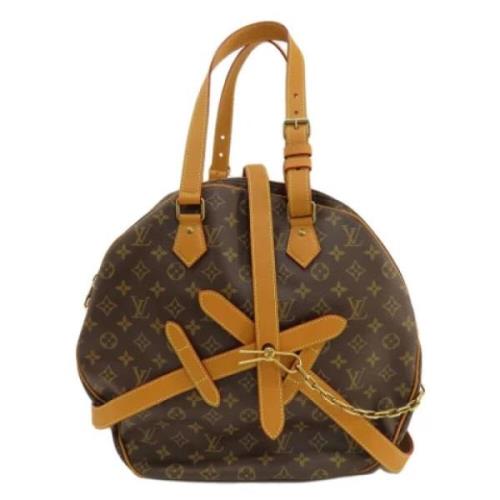 Pre-owned Fabric louis-vuitton-bags Louis Vuitton Vintage , Brown , Da...