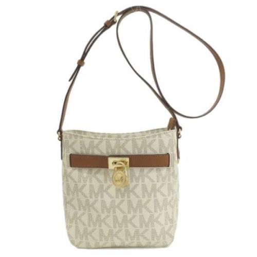 Pre-owned Plastic shoulder-bags Michael Kors Pre-owned , Beige , Dames