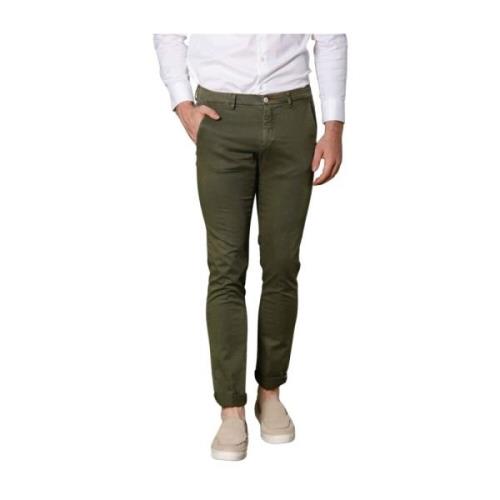 Zomerse kleur heren chino broek Mason's , Green , Heren