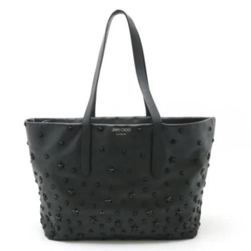 Pre-owned Leather totes Jimmy Choo Pre-owned , Black , Dames