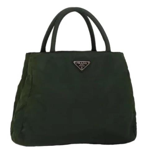 Pre-owned Nylon prada-bags Prada Vintage , Green , Dames